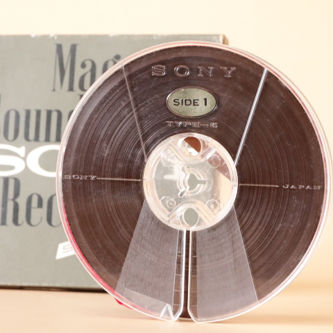 P足立0724　SONY Soni-Tape Super-5 TYPE-5 275m/900ft オープンリール 箱付